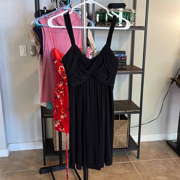 BCBG stretchy black dress - Picture 1 of 3